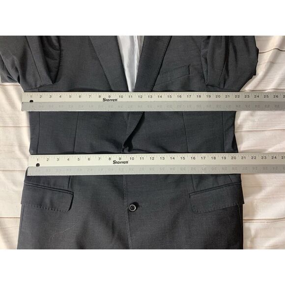 Brooks Brothers Explorer Fitzgerald Fit Mens 44R Blazer Sport Coat Jacket Gray - Picture 11 of 16